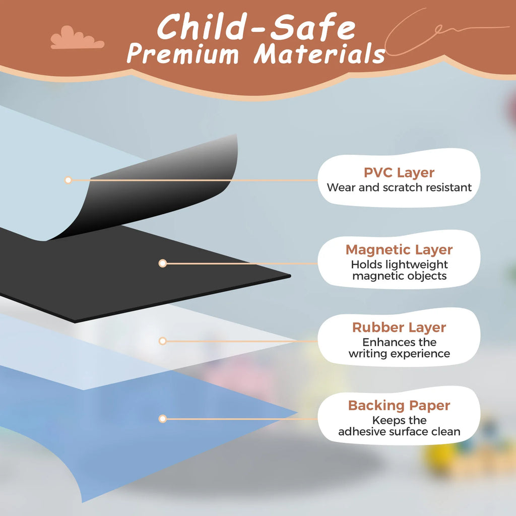 Tableau magnétique pour enfants - différents coloris