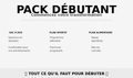 Pack Débutant