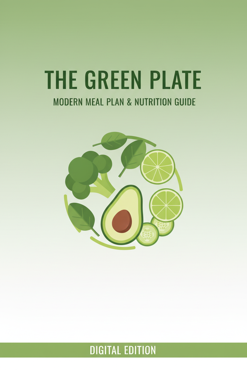 Couverture Ebook Plan Alimentaire